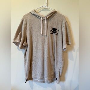 Under Armour Gray Short Sleeve Hoodie